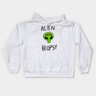 Comic book guy alien shirt Kids Hoodie